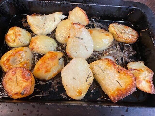 Crunchy Roast Potatoes…